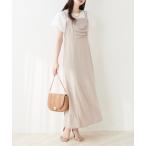 ワンピース ドレープカットキャミワンピース