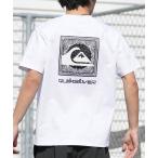  Rush Guard [ фиолетовый спорт ограничение ]QUIKSILVER/ Quick Silver купальный костюм Rush Guard короткий рукав футболка UV cut скорость . вода суша обе для QLY261623M мужской 