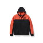 ショッピングハーレーダビッドソン パーカー H-D(R)エッセンシャル カラーブロック フルジップ フーディー メンズ