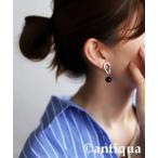 [antiqua] серьги ( обе уголок для ) FREE серебряный женский 