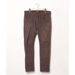 [GLOBAL WORK] обтягивающий брюки M Brown мужской 