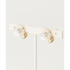 [green label relaxing] серьги ( обе уголок для ) FREE белый женский 