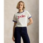 tシャツ ロゴ コットン ジャージー リンガー Tシャツ レディース