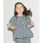 ショッピング服 ブラウス シャツ 「b.+A/セットアップ対応可」金子綾/バルーン袖ブラウス キッズ 子供服 女の子