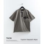 t рубашка [TAION(ta ион )][ унисекс ] non down mountain застежка с планкой карман футболка мужской женский 