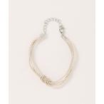 アンクレット リアルレザーノットレイヤードアンクレット メンズ レディース