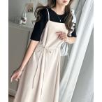 「classicalelf」 キャミソールワンピース X-LARGE ベージュ レディース