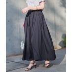 「SLOBE IENA」 フレアスカート 38 ネイビー レディース