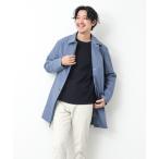 「NOLLEY'S goodman」 ステンカラーコート M ライトブルー メンズ