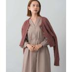 「URBAN RESEARCH ROSSO WOMEN」 長袖ワンピース FREE ライトベージュ レディース