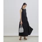 「SALON adam et rope'」 ノースリーブワンピース FREE ブラック レディース
