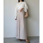 「Louere」 スカート SMALL アイボリー レディース