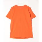 [Champion] короткий рукав футболка L orange мужской 