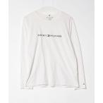 [TOMMY HILFIGER] футболка с длинным рукавом M белый мужской 