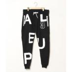 [1PIU1UGUALE3 RELAX ] тренировочный брюки X-LARGE черный мужской 