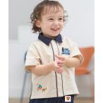 ブラウス シャツ 「きかんしゃトーマス」布帛半袖シャツ キッズ 子供服 男の子