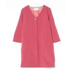 「PROPORTION BODY DRESSING」 ノーカラーコート 3 レッド レディース