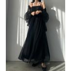 「Louere」 キャミソールワンピース X-LARGE ブラック レディース