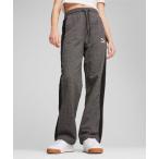 [PUMA] легкий брюки LARGE черный × белый женский 