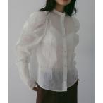 ショッピング2way ブラウス シャツ 2way Cottonorgandy Blouse レディース