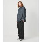  широкий брюки слаксы [UNITED ARROWS & SONS] W/TRO 2P WD SLD SLACKS/ слаксы мужской 