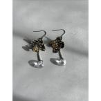 ピアス 「musk」シルバーフラワー×�
