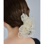 ヘアクリップ 「deedoodah」フリルチュール　バンスクリップ