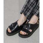 サンダル プラットフォームタッセルサンダル レディース