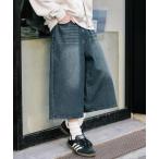  широкий брюки джинсы Chemical woshu over Daiwa ido Denim половина шорты мужской женский 