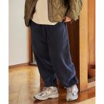 [FREAK'S STORE] легкий брюки LARGE темно-синий мужской 