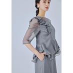 「niana」 セットアップ S グレー レディース