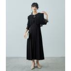 「niana」 「haremode」コンビワンピース M ブラック レディース