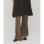 パンツ イージーRIBフレアパンツ レディース