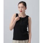 ショッピングタンクトップ タンクトップ ノースリーブ 機能2WAYヘンリータンク　647614 レディース