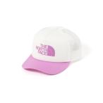  колпак шляпа [THE NORTH FACE( The * North * лицо )] Logo сетка CAP(KIDS) Kids ребенок мужчина девочка 