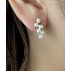  серьги [apres jour clair] жемчуг дизайн серьги женский 