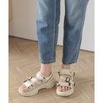 サンダル ボリュームソールスポーツサンダル レディース