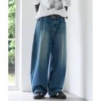  широкий брюки джинсы Denim Denim брюки [UNISEX/3 размер развитие ] summer s Rav Denim женский мужской 