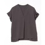 「Spick & Span」 半袖ブラウス FREE グレー レディース