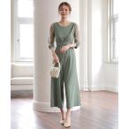 「DRESS PLUS」 オールインワン M カーキ レディース