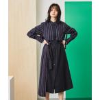 「UNITED TOKYO」 シャツワンピース 0 ブラック レディース