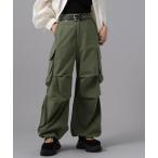 [PAGEBOY] брюки-карго FREE хаки женский 