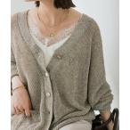 ショッピングway カーディガン 「前後2WAY仕様」リネンブレンド2WAYカーデ レディース