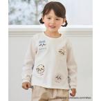 tシャツ 「アニメちいかわ」お顔モチーフ長袖Tシャツ キッズ 子供服 男の子 女の子