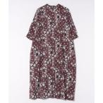 ショッピングパッチワーク ワンピース バンダナパッチワークカットジャカードワンピース（前開き）