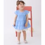 パンツ 「防汚加工」スカラップショートパンツ キッズ 子供服 女の子