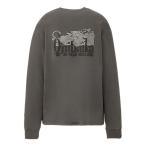tシャツ WASHED LONG SLEEVED GRAPHIC TEE / ウォッシュドロングスリーブグラフィックティ