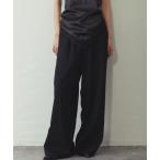 パンツ ストライプワイドパンツ レディース