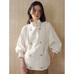 ショッピング綿 ブルゾン アウター ライトトレンチミドルブルゾン レディース