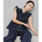 ショッピングSTUART ブラウス シャツ SOMETHING 別注デニムビスチェ レディース